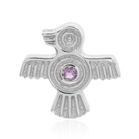 Ciondolo in argento con Ametista