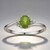 Anello in argento con Idocrasio