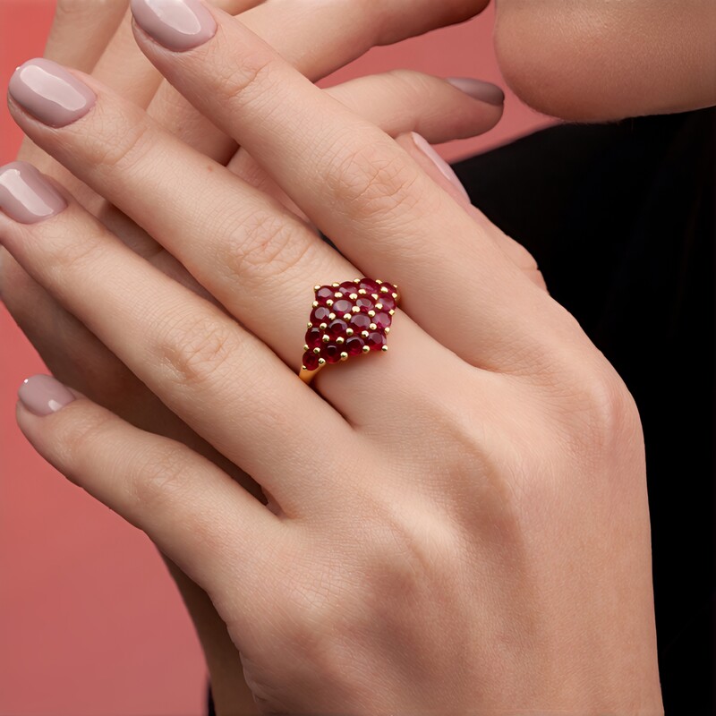 Madagascar Ruby Silver Ring