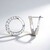 Orecchini in argento con Zircone (Adela Silber)