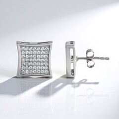 Orecchini in argento con Zircone