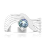 Zilveren ring met een Onverhitte Tanzaniet (Pallanova)