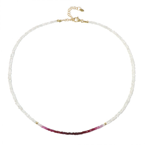 Collana in argento con Rubino