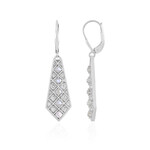 Blue Moonstone Silver Earrings (KM by Juwelo)