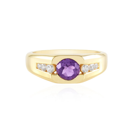 Marokkanischer Amethyst-Silberring
