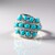 Bague en argent et Turquoise Sleeping Beauty (Faszination Türkis)