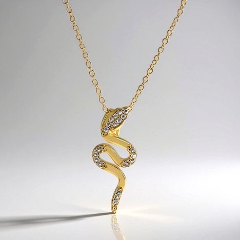 Collier en argent et Topaze blanche