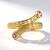 Anello in oro con Zaffiro Rosa (Ornaments by de Melo)