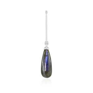 Pendentif en argent et Labradorite (MONOSONO COLLECTION)