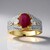 Anello in oro con Rubino della Birmania (Rifkind 1894 Collection)