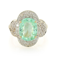 Bague en or et Tourmaline Paraïba du Nigeria (AMAYANI)
