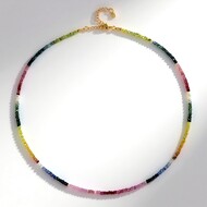 Collar en plata con Zafiro