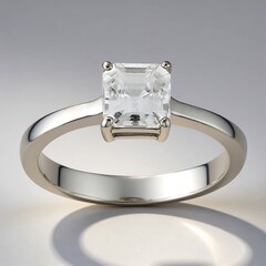 Anello in argento con Zircone