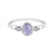 Tanzanite Silver Ring