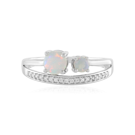 Welo-Opal-Silberring (Adela Silber)