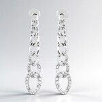 Orecchini in oro con Diamante SI1 (H) (CIRARI)