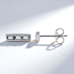 Orecchini in argento con Zircone