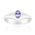 Anillo en plata con Tanzanita (Pallanova)