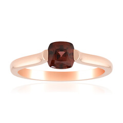 Anillo en plata con Zircón rosado