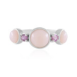 Pinkfarbener Opal-Silberring (KM by Juwelo)