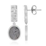 Aletai-Meteorit-Silberohrringe