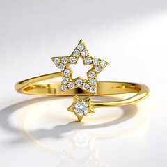 Anello in oro con Diamante I1 (H) (CIRARI)