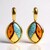 Orecchini in argento con Turchese (dagen)