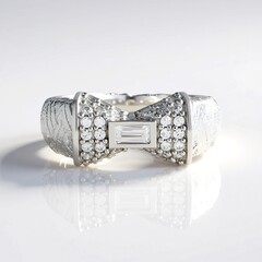 Anello in argento con Zircone