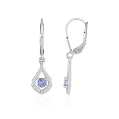 Pendientes en plata con Tanzanita