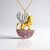 Collana in argento con Ametista (Gems en Vogue)