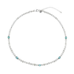 Collana in argento con Larimar