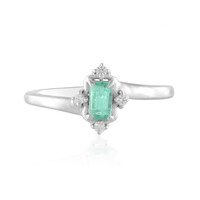 Anello in argento con Smeraldo Russo