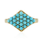 Sleeping Beauty Turquoise Silver Ring (Faszination Türkis)