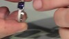 Anillo en plata con Iolita