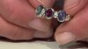 Zilveren ring met een tanzaniet (Adela Silber)