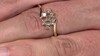 Anillo en oro con Diamante chocolate I2 (SUHANA)