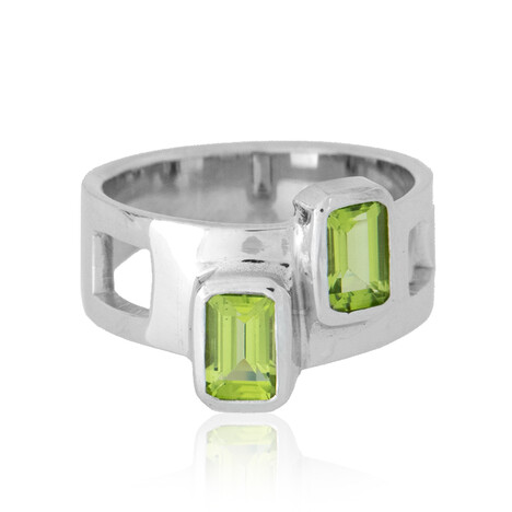 Peridot-Silberring