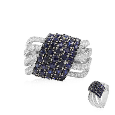 Blauer Saphir-Goldring (Estée Collection)