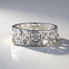 Anello in oro con Diamante I2 (I)