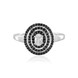 Bague en argent et Zircon