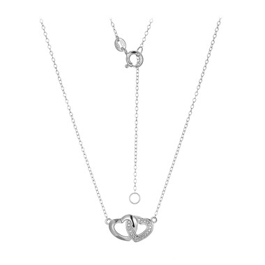 I3 (H) Diamant-Silbercollier