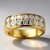 Anello in oro con Diamante SI1 (G) (Annette)