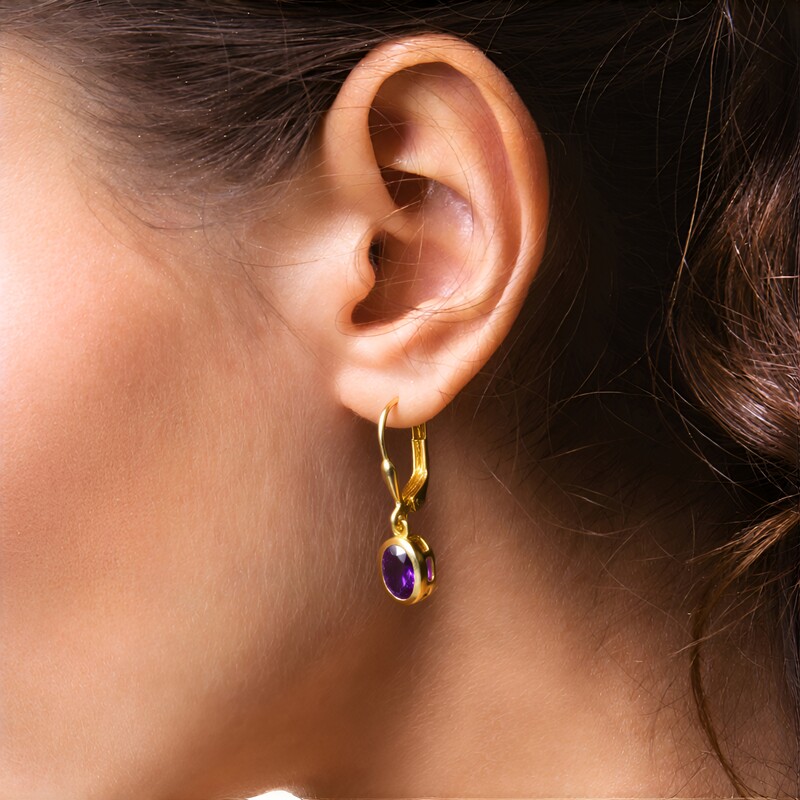 Orecchini in argento con Ametista