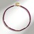 Collana in argento con Rubino Mozambico (Riya)