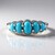 Bague en argent et Turquoise Sleeping Beauty