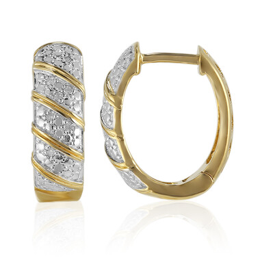 I3 (I) Diamant-Silberohrringe