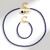 Parure in argento con Lapislazzuli
