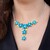 Sleeping Beauty Turquoise Silver Necklace (Dallas Prince Designs)