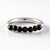 Anello in argento con Spinello Nero