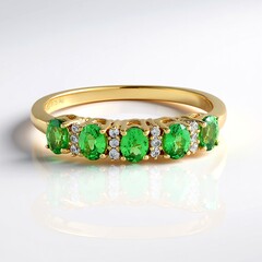 Anello in argento con Lemshuku Tsavorite